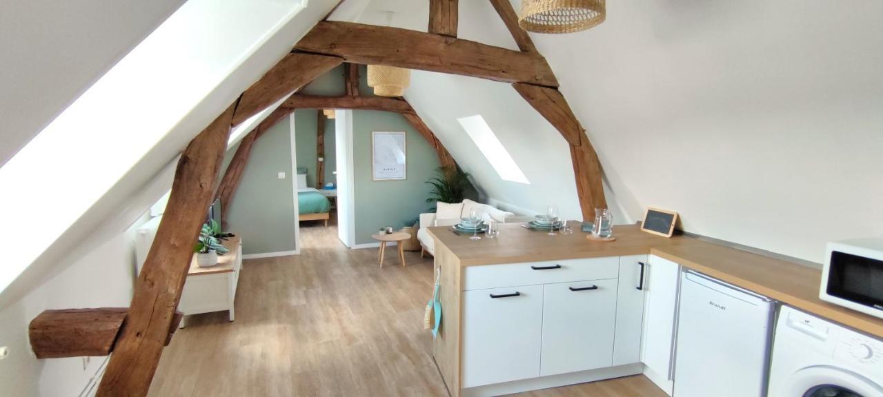 Cosy Appartement, Parking Gratuit Proche Centre Évreux Exterior foto
